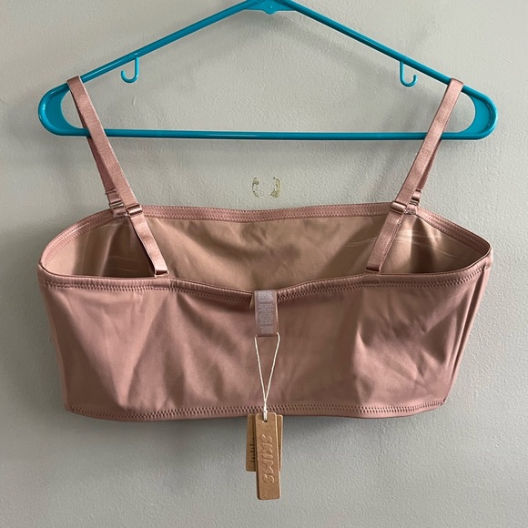 Skims Nude Bandeau Bralette Size‎ 2X NWT Strapless - Removable - Picture 2 of 6